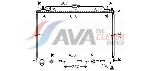 Ava Cooling Systems DNA2297 Kylare