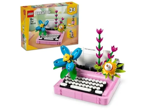 LEGO - Creator - Skrivmaskin med blommor (31169)