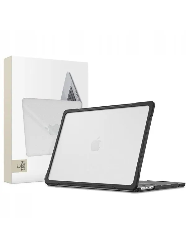 Tech-Protect Velar Case for MacBook Air 13″ 2023 / 2024 / 2025 / 2026 - Clear Black