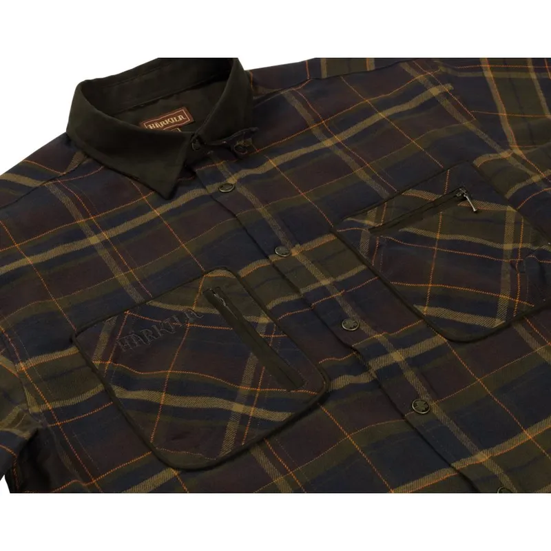 Härkila Men’s Pajala Shirt Mellow Brown Check