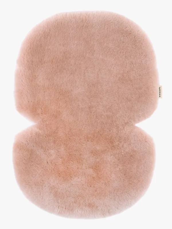BINIBAMBA Sittdyna Fårskinn, Rose
