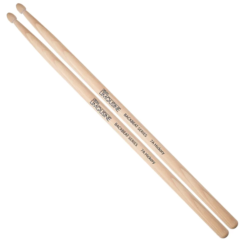 Drum Limousine Backbeat 7A Natur trumstockar (par)
