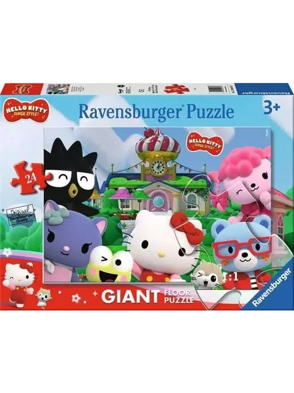 Hello Kitty Giant floor Puzzle 24 bitar, Ravensburger