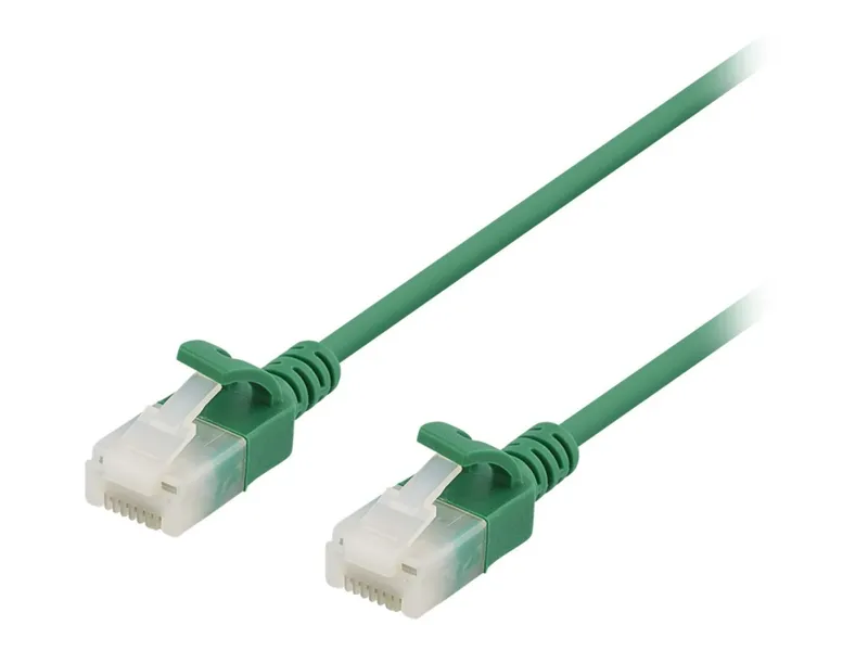 Deltaco patch cable - 3 m - green - Grön - 3m