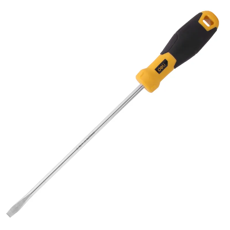Spårskruvmejsel 6 x 200 mm - gul