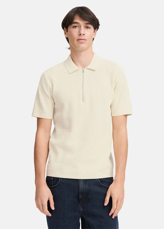 CFJOE SS structured polo knit (#4566)
