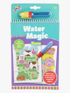 Målarbok Water Magic Bondgård Galt