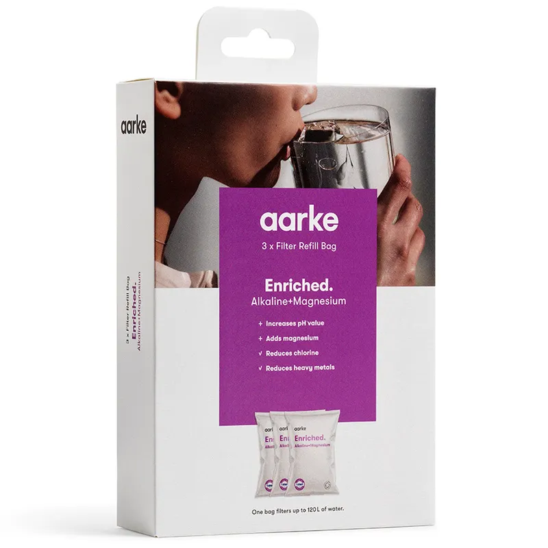 Aarke Enriched Filter Refill, 3-pack