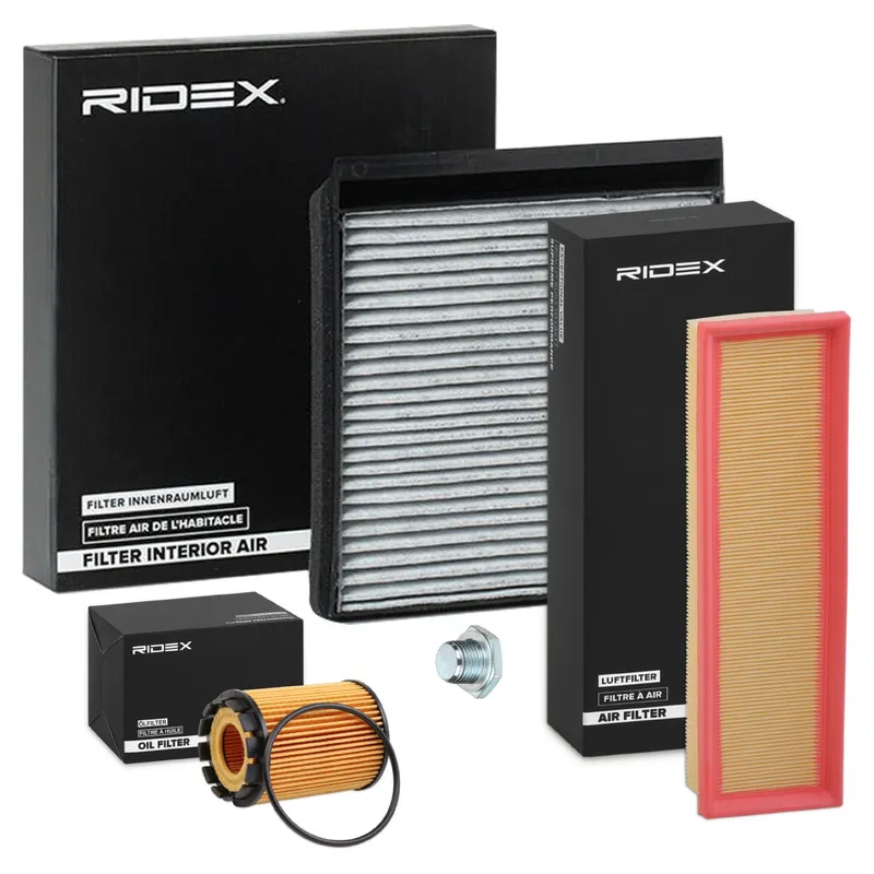 Filtersats RIDEX 4055F22352