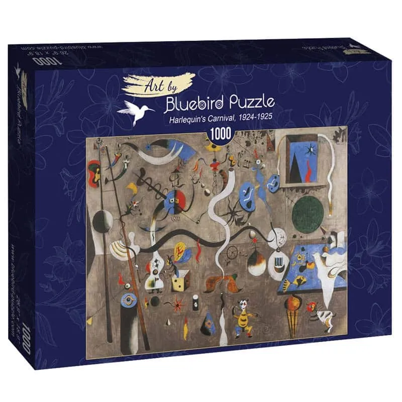 Art Pussel – J.Miró: Harlequins karneval 1000 bitar
