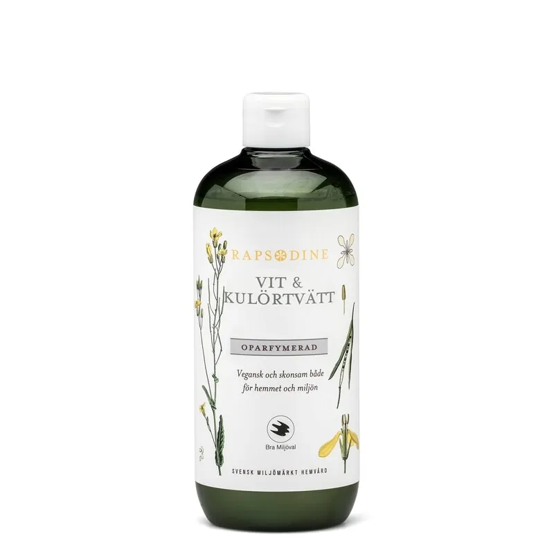 Rapsodine Vit & Kulörtvätt Oparfymerat 750 ml