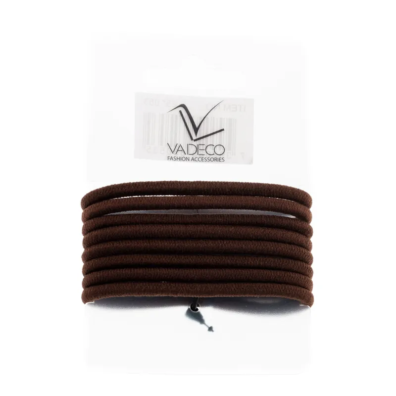 Avalea Snoddar Tjock 8st utan metall 4mm Svart