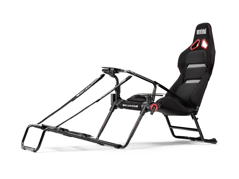 Next Level Racing GTLite Pro Foldable Cockpit Racingcockpit för simulerad körning – Upp till 150 kg