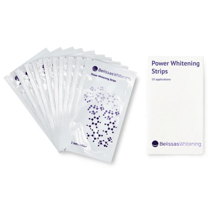 Belissas Power Whitening Strips 10 st