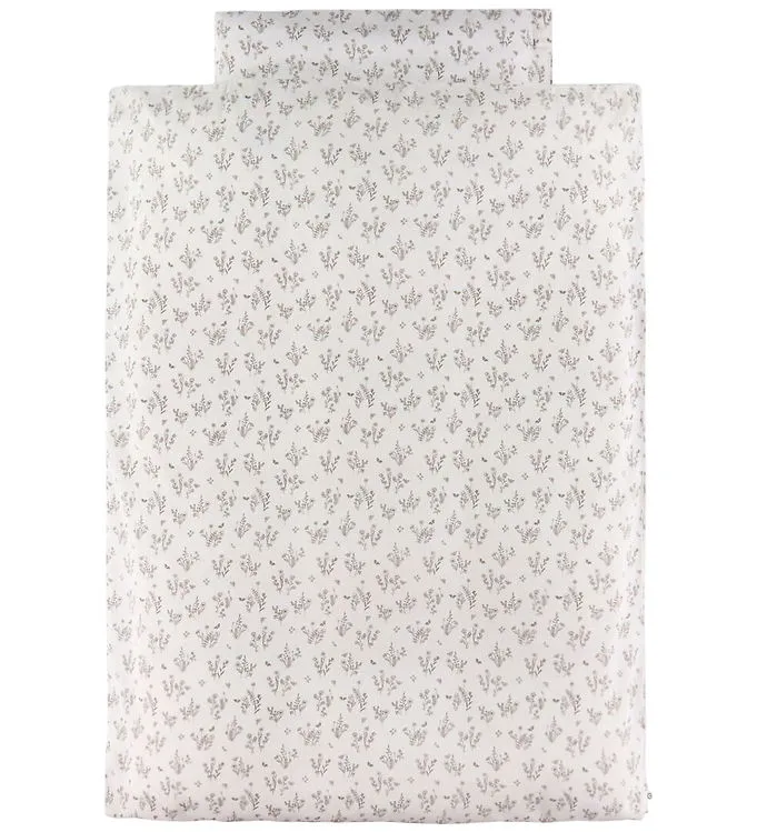 Müsli Sängkläder – Junior – Floral – Balsam Cream/Valnöt