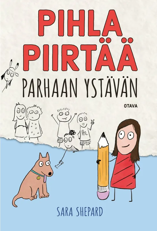 Pihla piirtää parhaan ystävän, E-bok