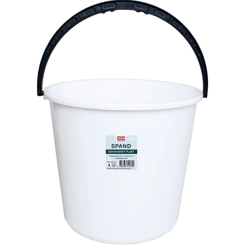 Hink i återvunnen plast | 10 l | CC Hansen