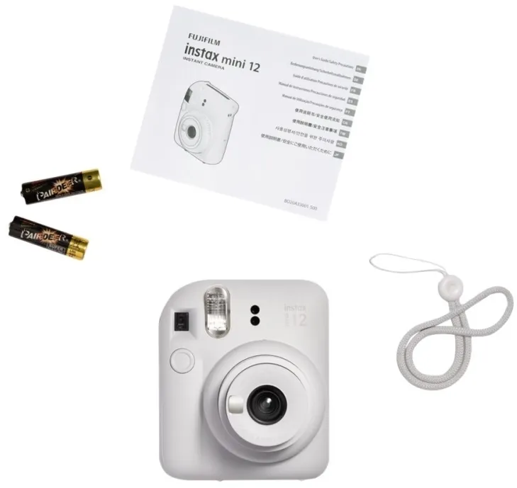Fujifilm INSTAX Mini 12 kamera - Lera vit