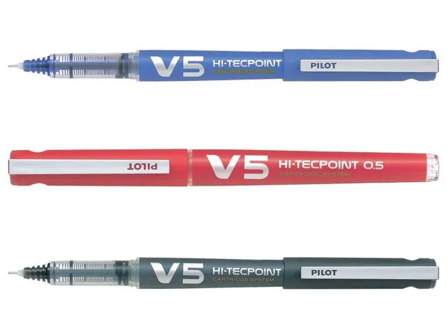 Bläckkulpenna PILOT Hi-Tec V5 svart