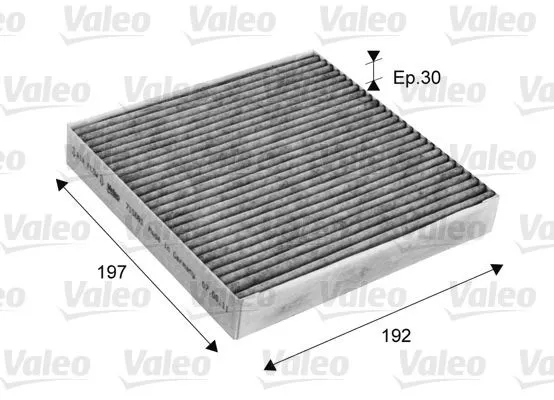 Kupéfilter VALEO 715681