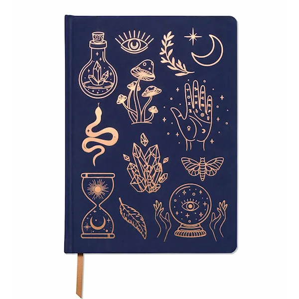 Skrivbok Mystik, Linjerad, 200 sidor, Designworks