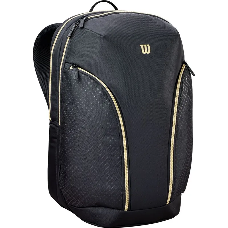 Wilson Defy V1 Padel Backpack Black/Gold, Padelväska