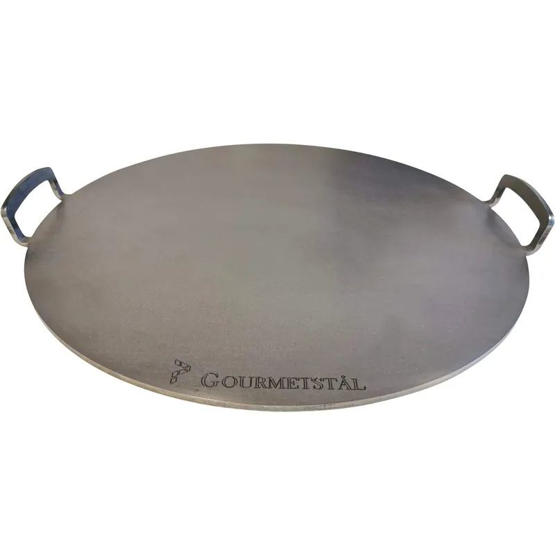 Gourmetstål Runt pizzastål med grepp, 49 cm.