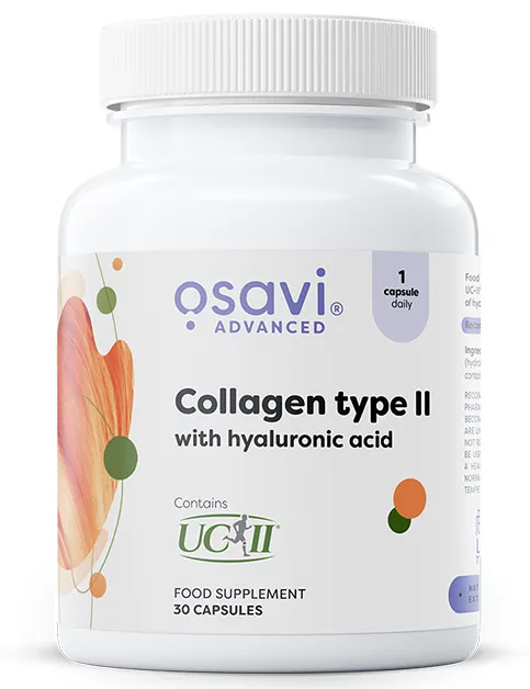 Osavi – Kollagen Typ II med Hyaluronsyra, 30 kapslar
