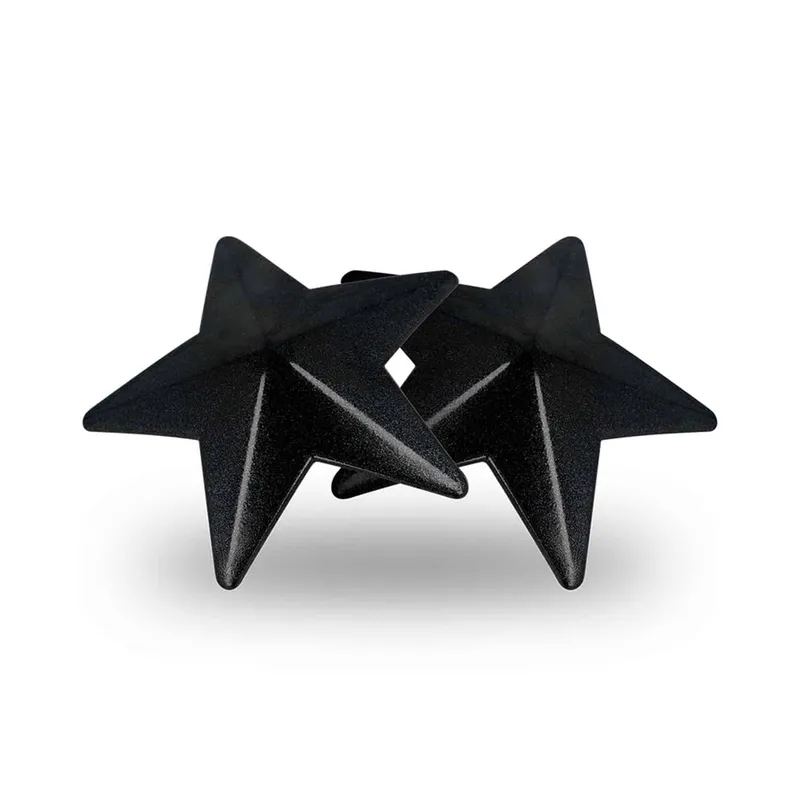 Coquette Accessories - Stjärnformade Nipple Covers - Chic Desire Pasties i Svart Metall
