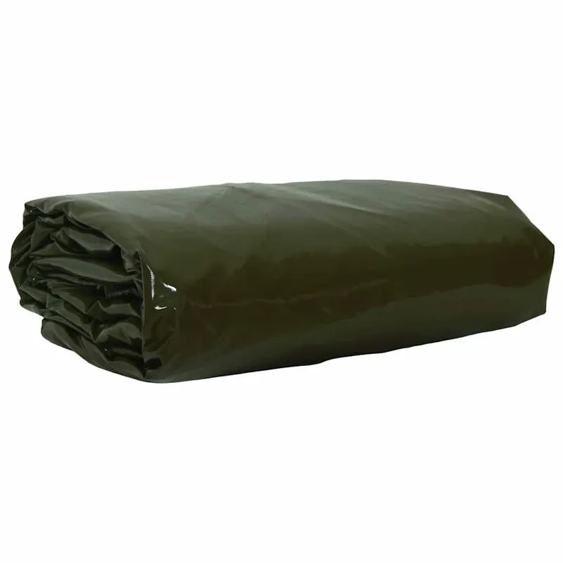 vidaXL Presenning 650g / m² Olivgrön 5 x 6 m Canvas med PVC-beläggning