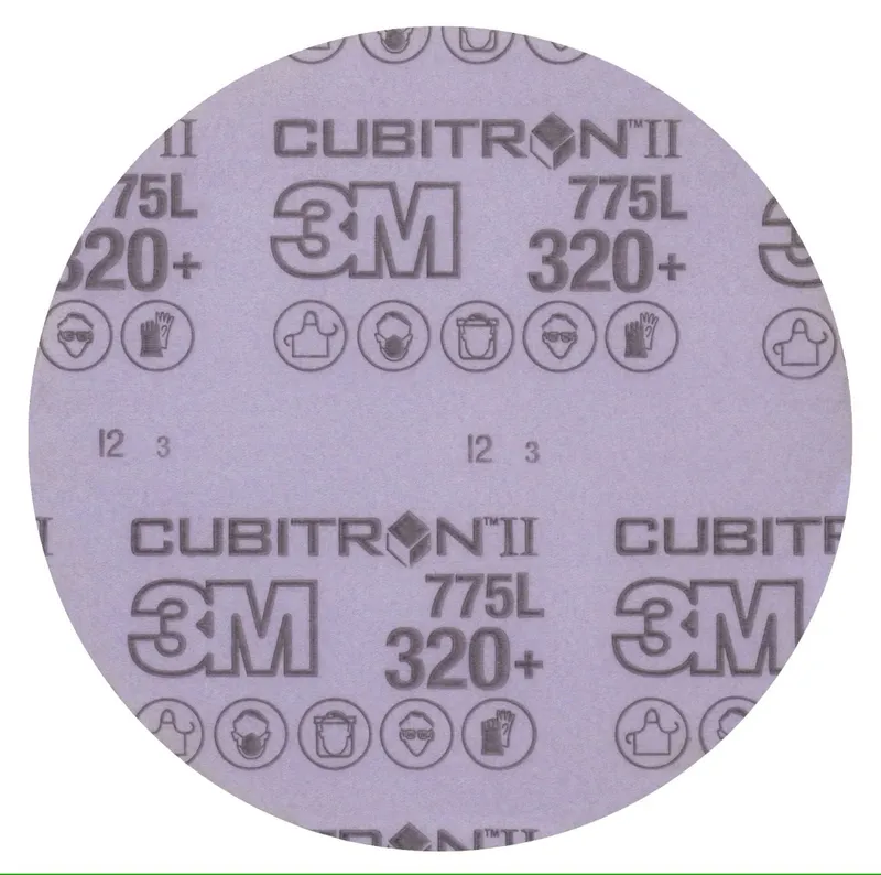 3M Hookit Cubitron Filmslipskiva kornighet 320+