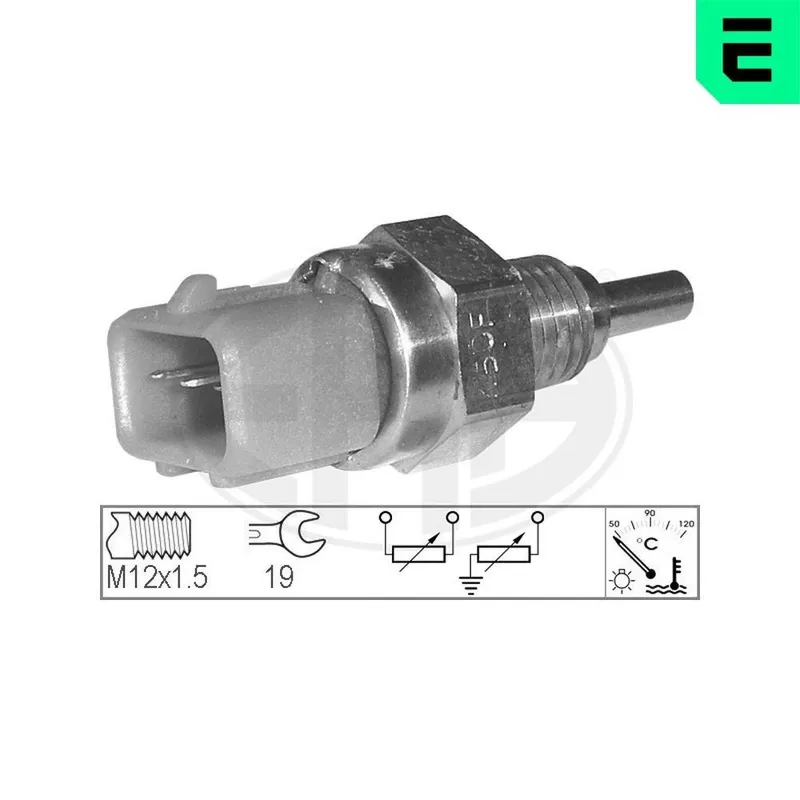 Sensor, kylmedietemperatur ERA 330635