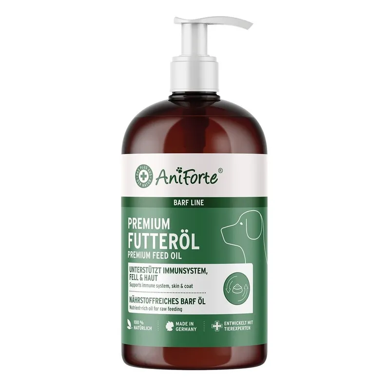 AniForte BARF-Line Premium Foderolja för Hund 500 ml