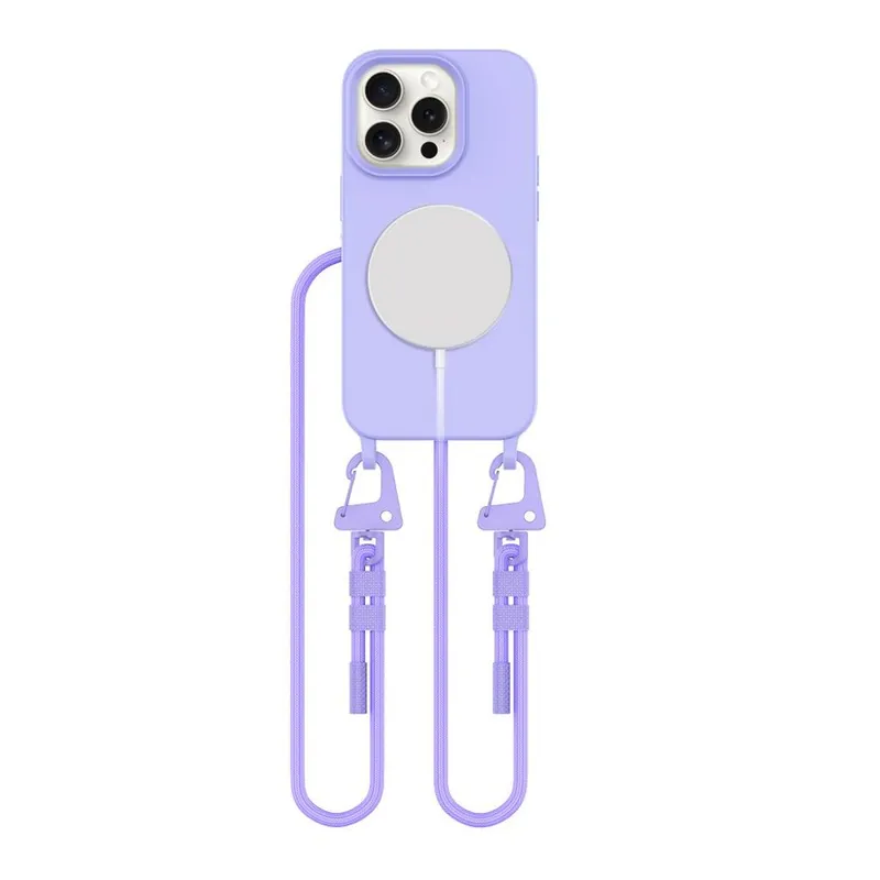 Tech-Protect MagNecklace MagSafe Case for iPhone 15 Pro - Lavender