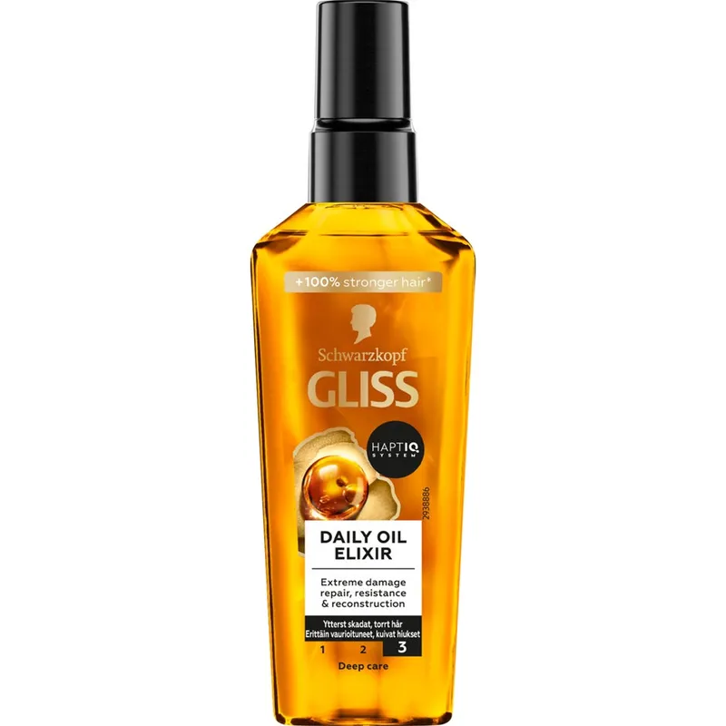 Schwarzkopf Gliss Daily Oil Elixir 75ml Gliss Daily Oil Elixir 75 ml