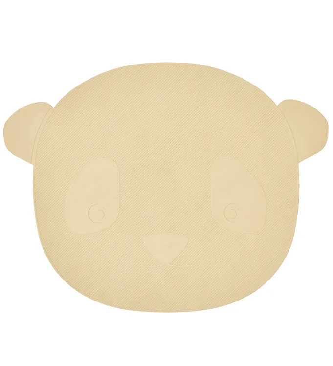 OYOY Badkarsmatta - Silikon - Ling Ling Panda - Vanilla