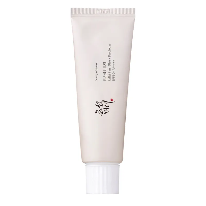 Relief Sun: Rice + Probiotics SPF50+ - Solkräm med ris och probiotika