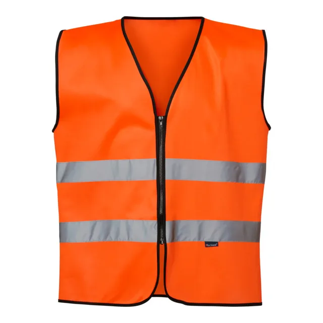 VARSELVÄST ORANGE ZIP KLASS 2 ONE SIZE | Beijerbygg Byggmaterial