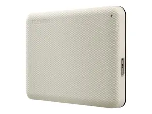 Toshiba Canvio Advance - Extern Hårddisk - 2TB - Vit