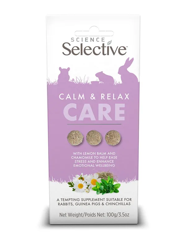 Calm & Relax Care fodertillskott till smådjur - 100 g