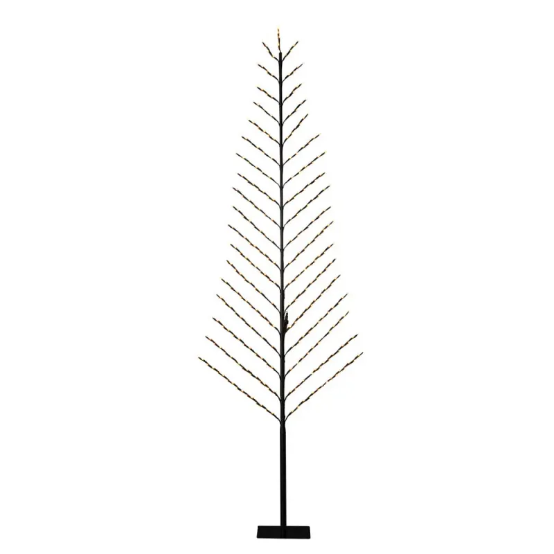Konstsmide - 2D svart träd 240cm - Dekoration - Svart