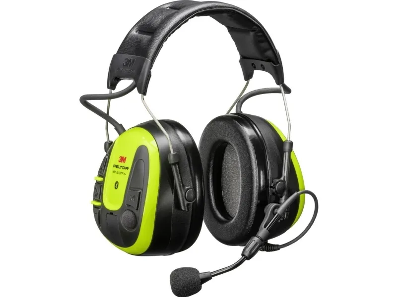 3M Peltor WS Alert X+ Hörselskydd Bluetooth & mobilapplikation, hjässbygel