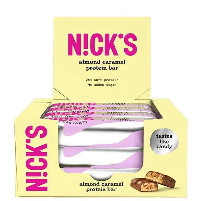 Nicks Protein Bar Triple Chocolate 50 g 12-pack