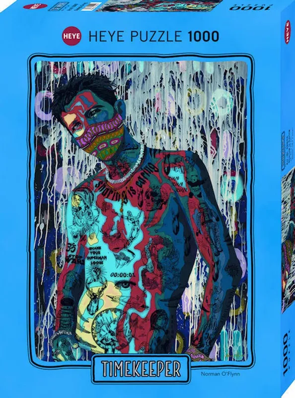 Pussel – Timekeeper Art: Att dela med sig är att bry sig! 1000 Bitar