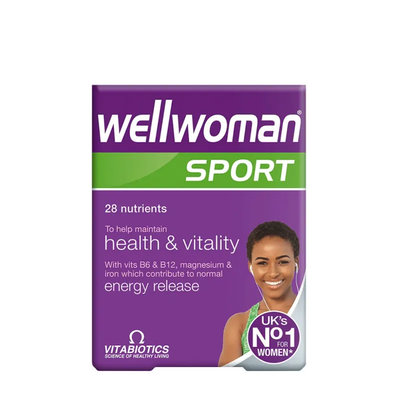 Vitabiotics - Wellwoman Sport, 30 tabletter