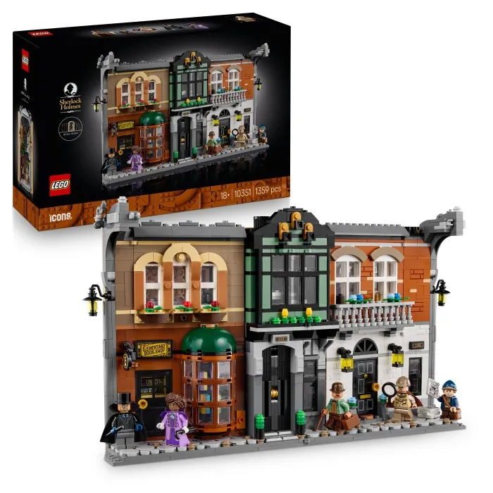 LEGO Icons 10351 Sherlock Holmes: Bokvrå