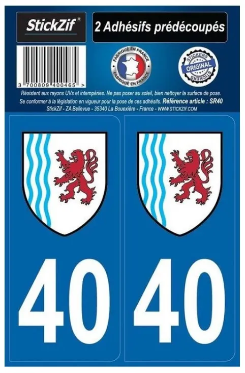 Klistermärke STICKZIF SR40