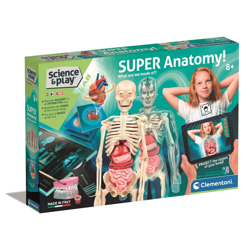Clementoni Super Anatomy Vetenskapskit