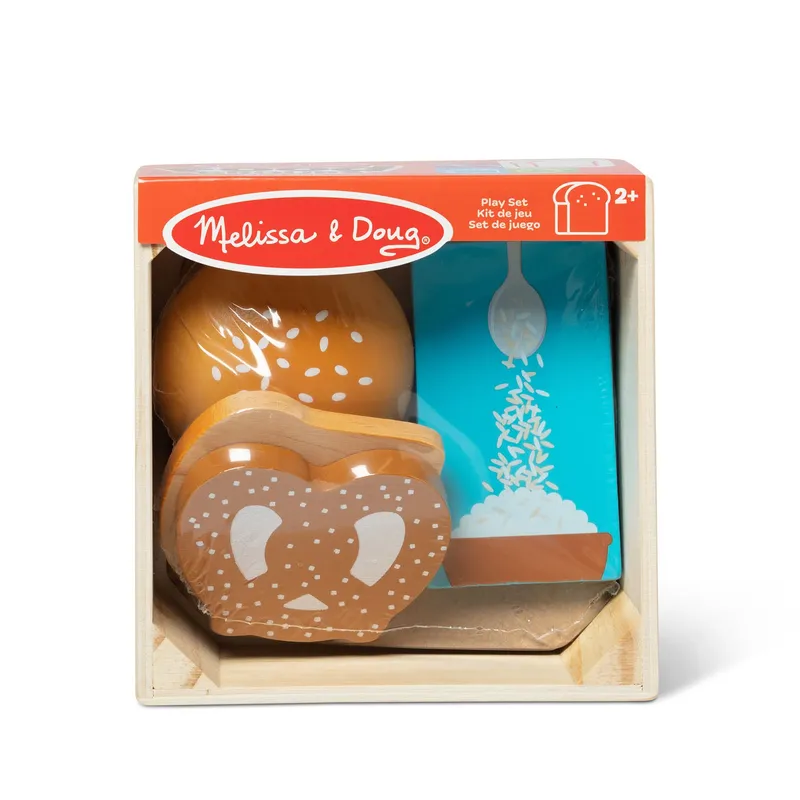Leksaksmat i Trä Bröd Melissa & Doug