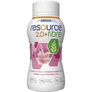 Resource 2.0+fibre - 4x200ml jordgubb - 4 st